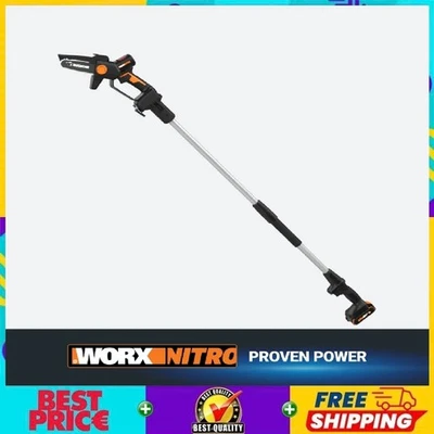 🔥SALE! WORX 20V Brushless 5" Pruning Saw with Extension Pole - WG325.1 - ⚡️ - Image 1 of 4