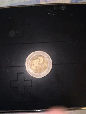 2- 1993 Filipinas 10 Piso Bimetálico KM# 278 - ¡Bonitas Monedas de Coleccionista Circ! Foto 1 de 2