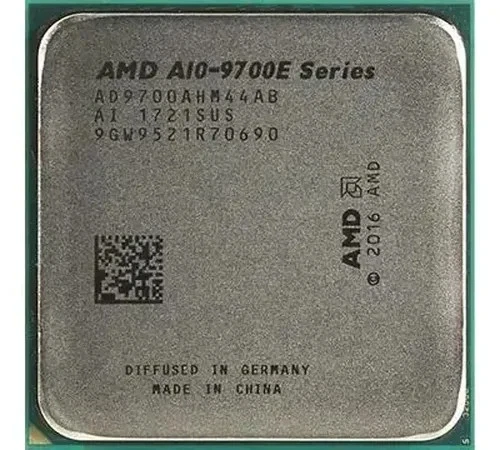 7th Gen AMD A10-9700E APU 3.0 GHz (Turbo 3.5 GHz) Socket AM4 AD970BAHM44AB CPU - Image 1 of 1