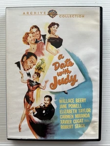DVD Archive Collection - A DATE WITH JUDY (1948) R1 - Elizabeth Taylor - Picture 1 of 2