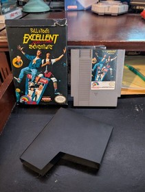 Bill & Ted's Excellent Video Game Adventure Nintendo NES w Box No Manual Works