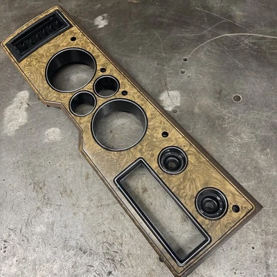 78-88 Chevy GMC Van G10 G20 G30 tablero delantero bisel calibre racimo velocímetro Foto 1 de 4