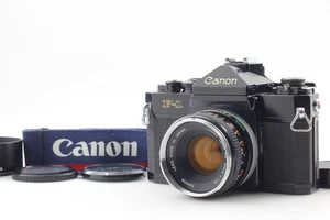 ▶️ [MINT w/ Strap] Canon F-1 F1 Late Model Film Camera FD 50mm f1.8 from JAPAN - Picture 1 of 14