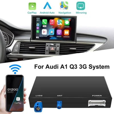 Wireless CarPlay Android Auto Modul für Audi A1 2012-2018 Q3 2013-2018 6,5"/7" - Bild 1 von 4