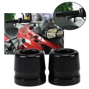 CNC Machined Motorcycle Handle Bar Ends for S1000RR 1000R HP4 F800R - Picture 1 of 7