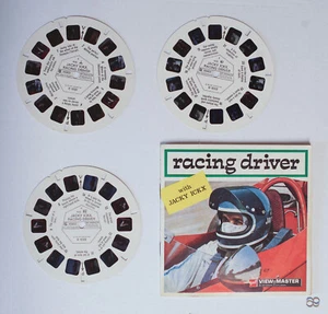 Viewmaster Racing Driver Jacky Ickx D102. 3 Rollen Set mit Booklet Type Cover. - Bild 1 von 1