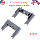 2Pcs W10250160 For Whirlpool WPW10250160 PS3407174 Dishwasher Rack Adjuster Clip photo