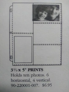 3½" x 5" Archival Photo Pages For 3 Ring Binder ~ - Picture 1 of 1