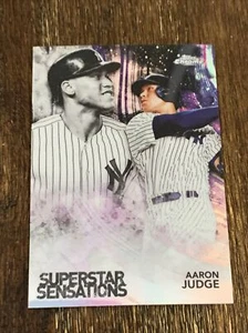 2018 TOPPS CHROME SUPERSTAR SENATIONS AARON JUDGE #SS1 YANKEES MINT - Picture 1 of 2