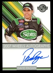 David Ragan signed auto 2007 Wheels Authentic Autographs NASCAR Card ~ - Picture 1 of 1