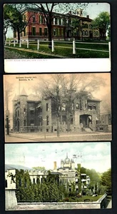 N.Y.18 (3) pcs. Auburn "Prison, Batavia Geneesse Co. Jail, New City Court & Jail - Picture 1 of 2