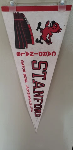 STANFORD CARDINAL GATOR BOWL RETRO VINTAGE PENNANT 6/11/22 Cover