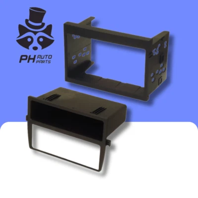 Porsche 911 (996) Boxster (986) 96-04 Double DIN car audio radio fascia panel - Image 1 of 3