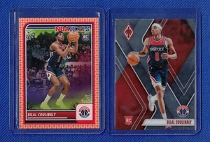 BILAL COULIBALY RCs 2x Lot 2023-24 Panini NBA Hoops Orange & Phoenix Rookies - Picture 1 of 6