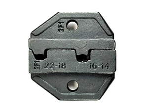 Matriz de herramienta de crimpado intercambiable 2F1 Terminal de bandera sin aislamiento VDV200-010 - Imagen 1 de 6