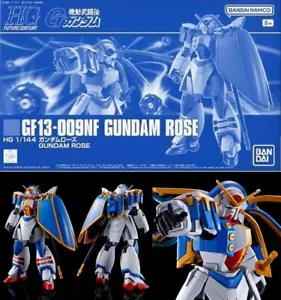 Premium Bandai HG GF13-009NF Gundam Rose HGFC 1/144 from Japan - Picture 1 of 11