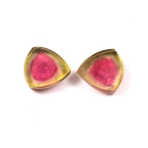 Loose Gemstone Natural Bio Tourmaline Smooth Polished Slices Gemstone A1295 - Picture 1 of 3
