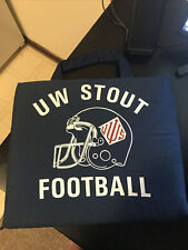 Vintage University Wisconsin UW Stout College Menomonie Wisconsin Football Seat