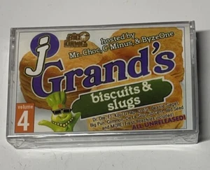 J-GRAND “Biscuits & Slugs Volume 4” SEALED MIXTAPE RARE Dr Dre Common De La Soul - Picture 1 of 4
