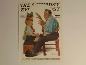 Saturday Evening Post March 22,1930 (REPRINT) Norman Rockwell (COVER ONLY) - Picture 1 of 1