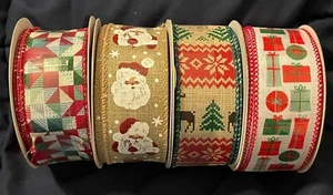 Celebrate It Christmas kabelgebundenes Band 1 1/2""x30 Fuß. Ea. - Bild 1 von 3