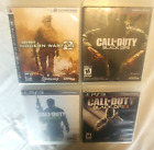 Lot of 4 Call of Duty Black Ops I & 2, MW2 & MW3 Bundle  (Sony PlayStation 3)
