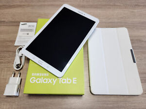 Samsung Galaxy Tab E SM-T561 8GB, WLAN, 24,4 cm (9,6 Zoll) -Pearl White, WIE NEU