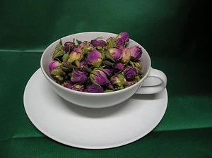 (GP104€/ kg) 250g Rosenknospen Bio ganz rosa Rosentee (Tee Rosenblüten) - Bild 1 von 1