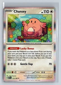Chansey 113/165 Holo Rare Scarlet and Violet 151 - NM - Picture 1 of 2