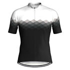 Black White Cycling Jersey Bike Sweater Bicycle MTB Shirt Sports Short Clothings