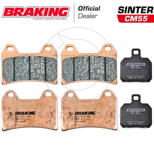 PASTIGLIE FRENO BRAKING ANTERIORI +POSTERIORI DUCATI MULTISTRADA S ABS 1200 2012 - Foto 1 di 4