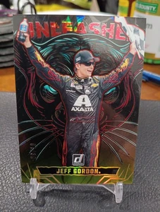 2025 Donruss Racing Jeff Gordon Unleashed Gold Prizm Parallel 9/10 SSP - Picture 1 of 2