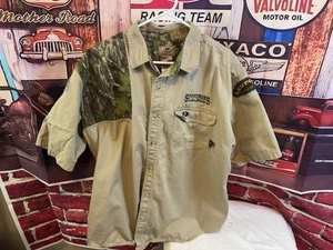 Sportsman's Warehouse Mossy Oak Mens Button Down Shirt Size 2XL - Picture 1 of 6