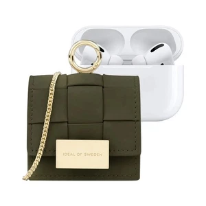 Ideal of Sweden Trenzado Caqui Apple Auricular Bolsa (Generación 1 , 2 , y Pro) - Imagen 1 de 3