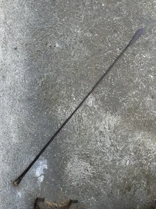 Antique Early 1800s Forged Whaling Iron Lance Blubber Head Harpoon Spear Tip - Picture 1 of 15