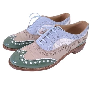 Oficina de Angela Scott Mujer Sr. Zapatos Oxford Doubt 37 Talla 7 - Imagen 1 de 11