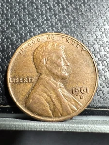 1961-D Lincoln Memorial Cent DDR-Error - Picture 1 of 13