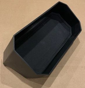 Storage Tray for Dashboard Behind Display Screen on Tesla Cybertruck - Black - Picture 1 of 6