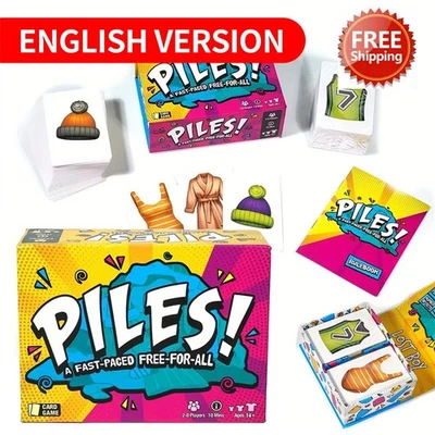 For Fast-paced Free-for-all Piles Card Games Family Kids Board Game Age 8+Party~ - Image 1 of 4