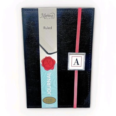 Markings by C.R. Gibson Ruled Paper Bonded Leather Journal,8.75" x 6" Hardcover - Image 1 of 4