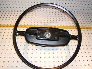 Jaguar Late 1970s XJ6/12 Series 2,XJS Dash negro Jaguar dirección OE 1 rueda solamente - Imagen 1 de 12