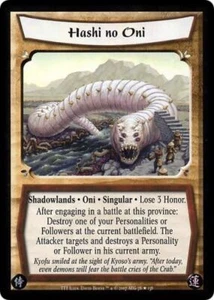 L5R CCG TTT The Truest Test Hashi no Oni - Picture 1 of 1