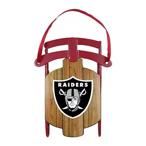 Las Vegas/Oakland Raiders Metall Schlitten Ornament Sport Sammler Serie - Bild 1 von 1