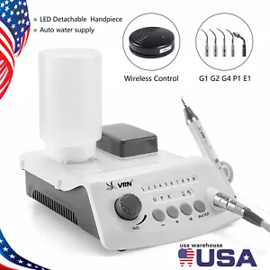 VRN Dental Wireless Control Ultraschall Piezo Scaler LED Handstück 5 Spitzen USV - Bild 1 von 24