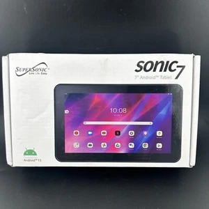 Supersonic Sonic 7" Android Touchscreen Tablet A53 1.5Ghz, Bluetooth 4.2, 32GB - Picture 1 of 3