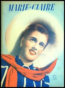 Marie Claire Old Magazine French No 214 - 1941 - Picture 1 of 1