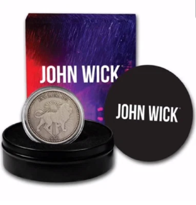 Moneda antigua continental de plata John Wick de 2 oz (edición limitada) sellada como nueva Foto 1 de 4