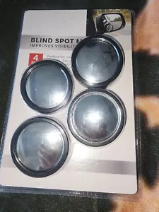 For Toyota 4x Car Blind Spot Mirrors HD Glass Convex 360° Side Rear View Mirror - Picture 1 of 2