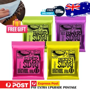 Electric Guitar Strings Slinky 2220 2223 2221 2627 2004 2225 *NEW* AU - Picture 1 of 12