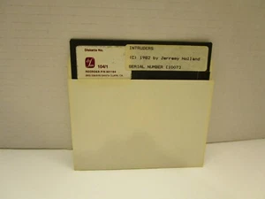 VERY RARE Computer Game, Intruders by  Jerremy Holland from 1982 - Picture 1 of 1